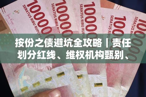 武汉按份之债避坑全攻略｜责任划分红线、维权机构甄别、纠纷处理全流程拆解
