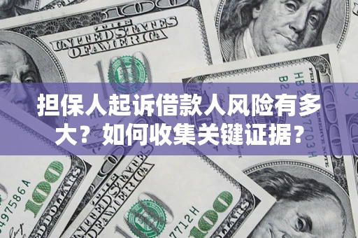 武汉担保人起诉借款人风险有多大？如何收集关键证据？
