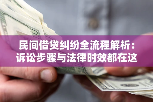 武汉民间借贷纠纷全流程解析：诉讼步骤与法律时效都在这儿了