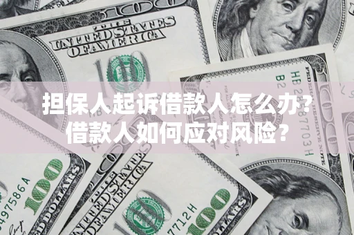 武汉担保人起诉借款人怎么办？借款人如何应对风险？