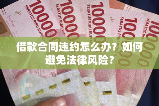 武汉借款合同违约怎么办？如何避免法律风险？