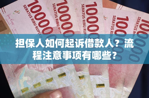 武汉担保人如何起诉借款人？流程注意事项有哪些？